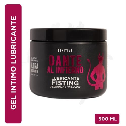 Lubricante fisting ultradeslizante Dante al Infierno 500 ml.